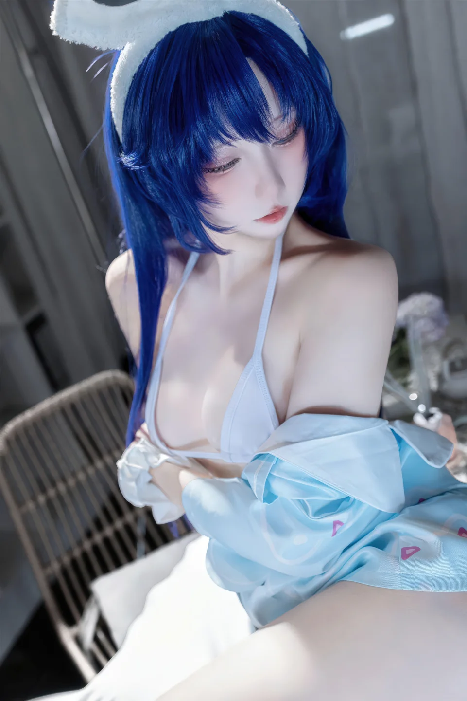 喜欢爱理吗 - No.011 优香睡衣 [35P-125MB] tg@simisebaisi 【丝足阁】024.webp